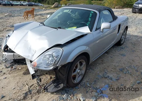 2003 Toyota Mr2 Spyder from USA, damaged, VIN JTDFR320330055447